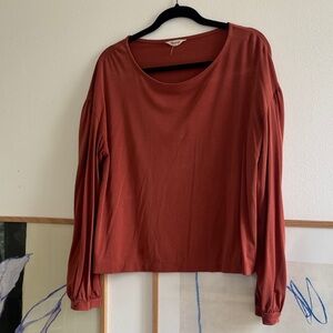 Madewell Long Sleeve Blouse